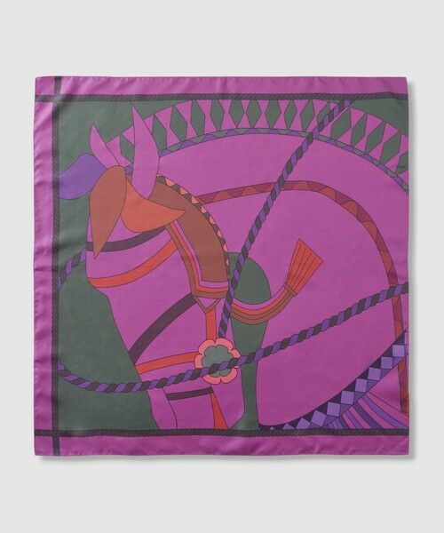 ANAYI / アナイ バンダナ・スカーフ | ホースパネルプリントスカーフ | 詳細2
