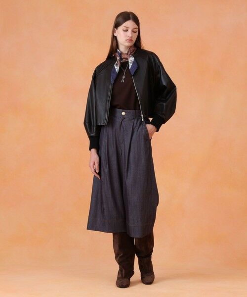 ANAYI / アナイ バンダナ・スカーフ | チェックペイズリープリントスカーフ | 詳細2