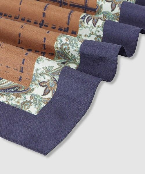 ANAYI / アナイ バンダナ・スカーフ | チェックペイズリープリントスカーフ | 詳細7