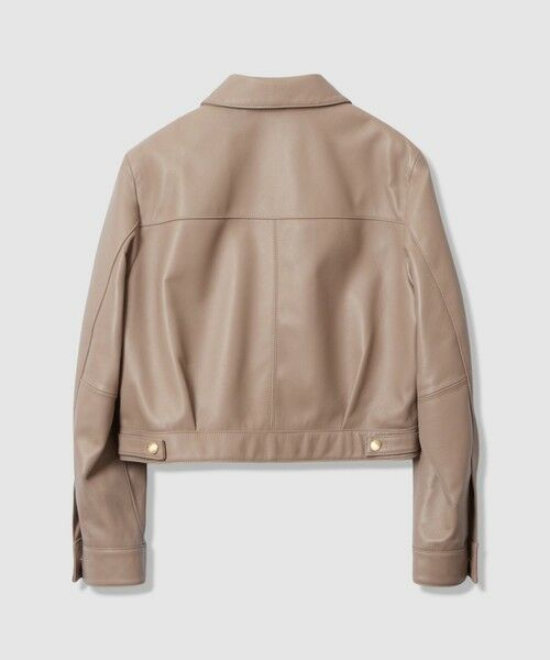 ラムレザーステンカラー ジャケット （レザーブルゾン・ジャケット