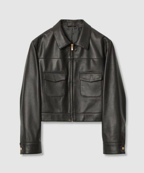 ANAYI / アナイ レザーブルゾン・ジャケット | ラムレザーステンカラー ジャケット | 詳細15