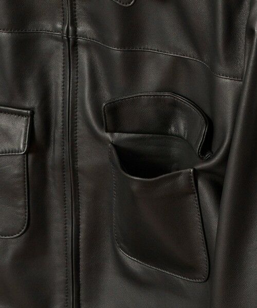 ANAYI / アナイ レザーブルゾン・ジャケット | ラムレザーステンカラー ジャケット | 詳細18