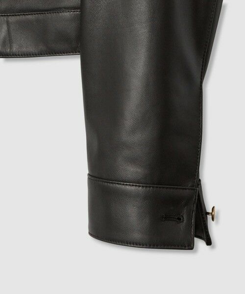 ANAYI / アナイ レザーブルゾン・ジャケット | ラムレザーステンカラー ジャケット | 詳細20
