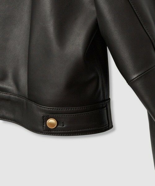 ANAYI / アナイ レザーブルゾン・ジャケット | ラムレザーステンカラー ジャケット | 詳細22