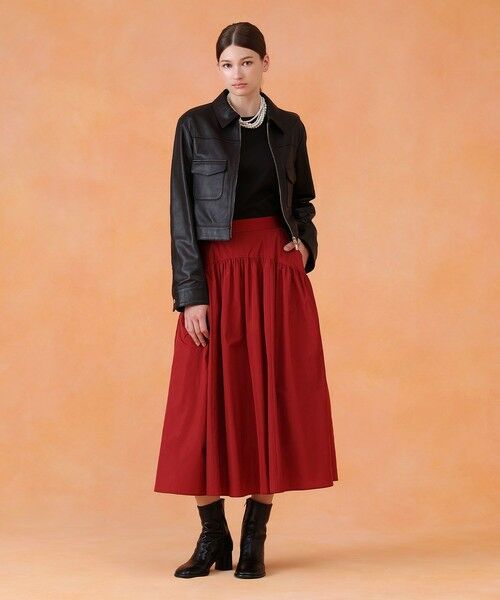 ANAYI / アナイ レザーブルゾン・ジャケット | ラムレザーステンカラー ジャケット | 詳細14