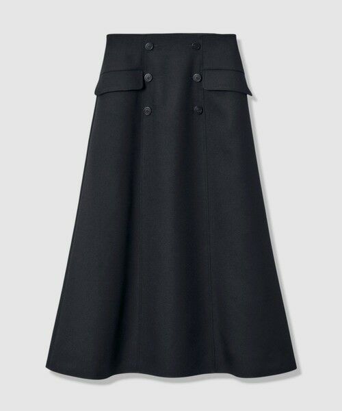 ANAYI⭐︎ブライトツイルAラインSK⭐︎¥31,900→¥19,800新品に近い ブライトツイルAラインスカート （ミニ・ひざ丈スカート