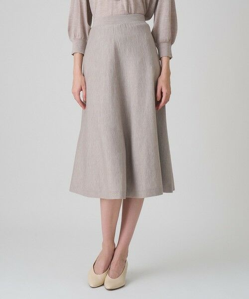 ANAYI / アナイ ロング・マキシ丈スカート | 【セットアップ対応商品】エキストラファインメリノフレア スカート | 詳細4