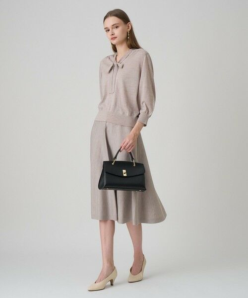 ANAYI / アナイ ロング・マキシ丈スカート | 【セットアップ対応商品】エキストラファインメリノフレア スカート | 詳細6