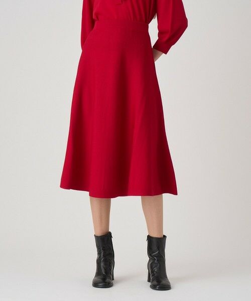 ANAYI / アナイ ロング・マキシ丈スカート | 【セットアップ対応商品】エキストラファインメリノフレア スカート | 詳細11