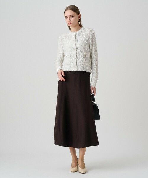 ANAYI / アナイ ロング・マキシ丈スカート | 【セットアップ対応商品】エキストラファインメリノフレア スカート | 詳細29