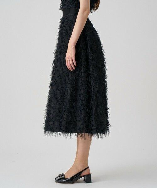 ANAYI / アナイ ミニ・ひざ丈スカート | 【セットアップ対応商品】フェザーカットジャガードフレア スカート | 詳細11