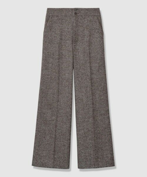 ANAYI / アナイ その他パンツ | 【セットアップ対応商品】ウールシルクツイードワイドパンツ | 詳細4