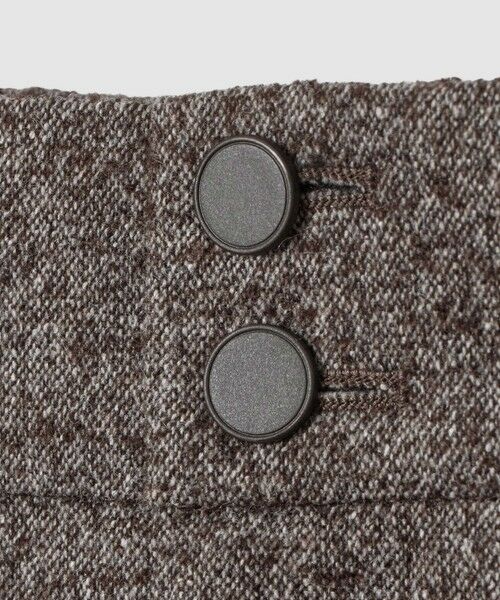 ANAYI / アナイ その他パンツ | 【セットアップ対応商品】ウールシルクツイードワイドパンツ | 詳細6