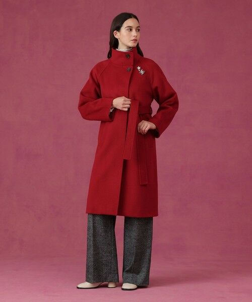 ANAYI / アナイ その他パンツ | 【セットアップ対応商品】ウールシルクツイードワイドパンツ | 詳細18