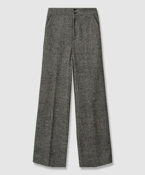 ANAYI / アナイ その他パンツ | 【セットアップ対応商品】ウールシルクツイードワイドパンツ | 詳細19