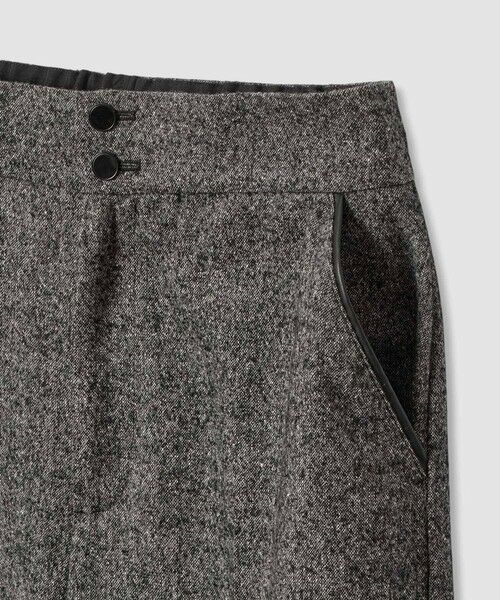 ANAYI / アナイ その他パンツ | 【セットアップ対応商品】ウールシルクツイードワイドパンツ | 詳細21