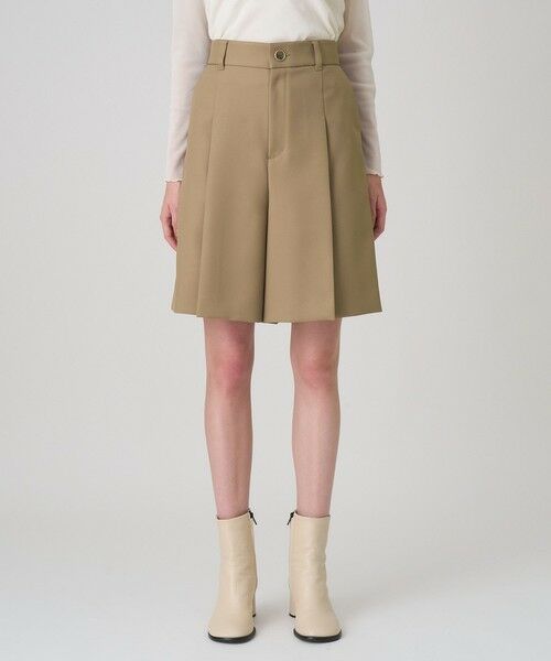 ANAYI / アナイ その他パンツ | ブライトツイルハーフパンツ | 詳細1