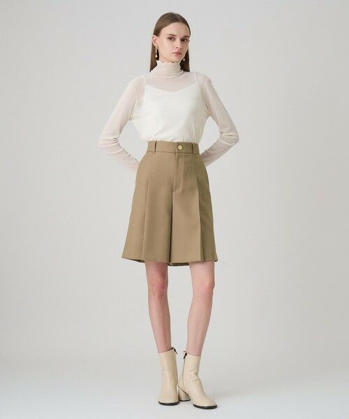 ANAYI / アナイ その他パンツ | ブライトツイルハーフパンツ | 詳細6