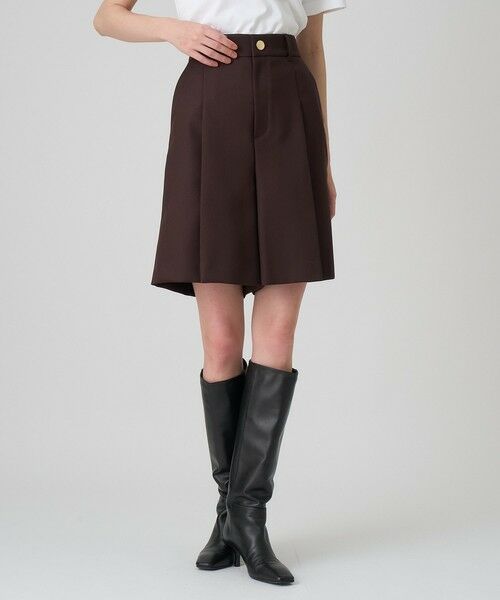 ANAYI / アナイ その他パンツ | ブライトツイルハーフパンツ | 詳細11