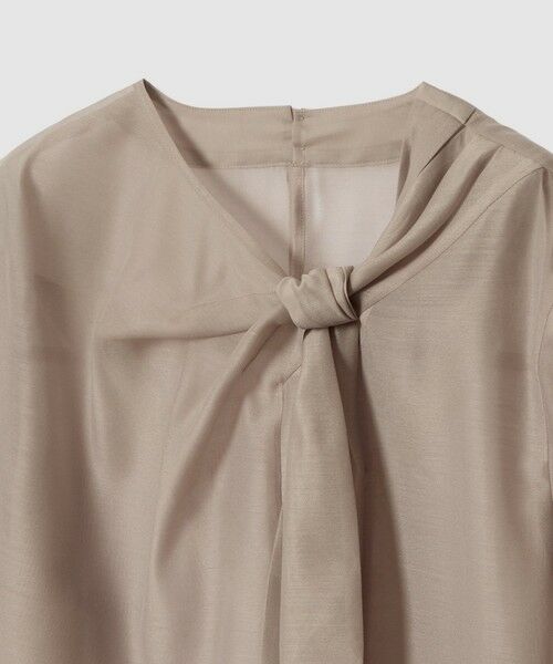 ANAYI / アナイ シャツ・ブラウス | オーガンジーツイストボウブラウス | 詳細19