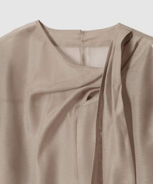 ANAYI / アナイ シャツ・ブラウス | オーガンジーツイストボウブラウス | 詳細21