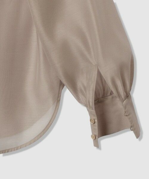 ANAYI / アナイ シャツ・ブラウス | オーガンジーツイストボウブラウス | 詳細25