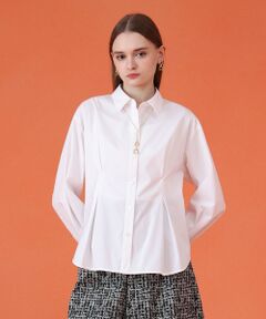 ANAYI / アナイ シャツ・ブラウス | タイプライターレースアップ ブラウス