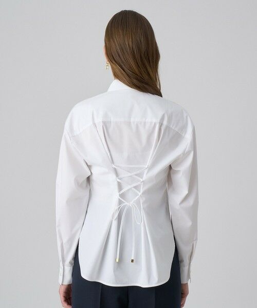 ANAYI / アナイ シャツ・ブラウス | タイプライターレースアップ ブラウス | 詳細3