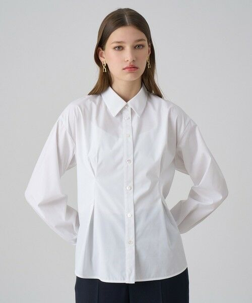 ANAYI / アナイ シャツ・ブラウス | タイプライターレースアップ ブラウス | 詳細4