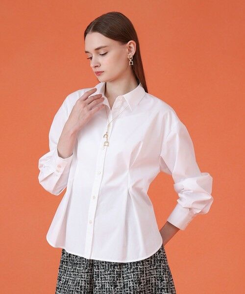 ANAYI / アナイ シャツ・ブラウス | タイプライターレースアップ ブラウス | 詳細5