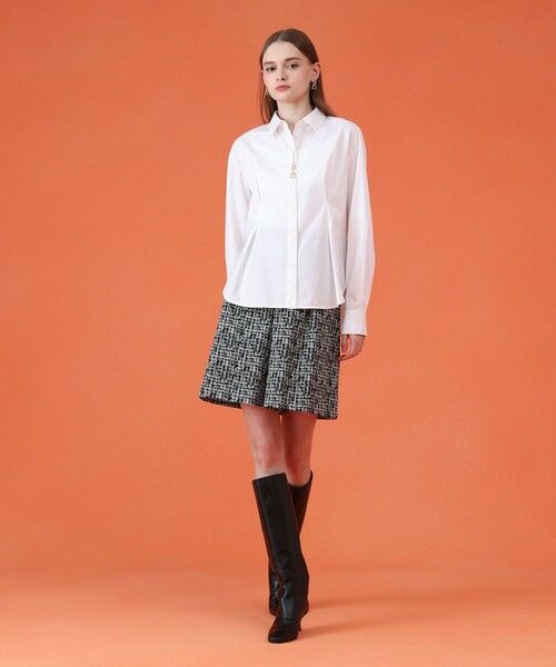 ANAYI / アナイ シャツ・ブラウス | タイプライターレースアップ ブラウス | 詳細8