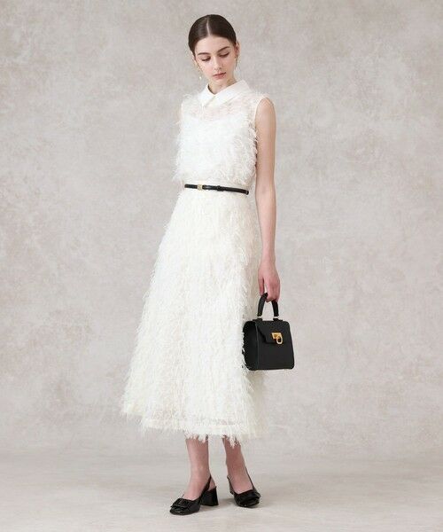 ANAYI / アナイ シャツ・ブラウス | 【セットアップ対応商品】フェザーカットジャガード ブラウス | 詳細5