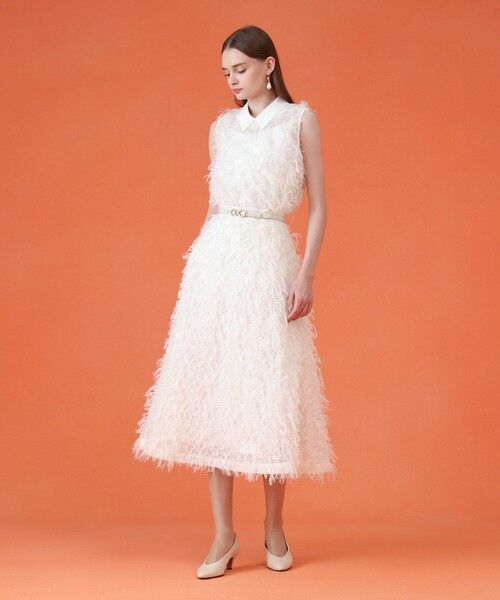 ANAYI / アナイ シャツ・ブラウス | 【セットアップ対応商品】フェザーカットジャガード ブラウス | 詳細6