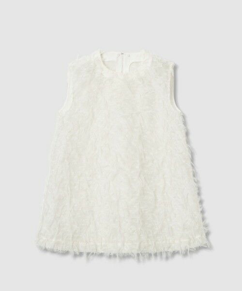 ANAYI / アナイ シャツ・ブラウス | 【セットアップ対応商品】フェザーカットジャガード ブラウス | 詳細10