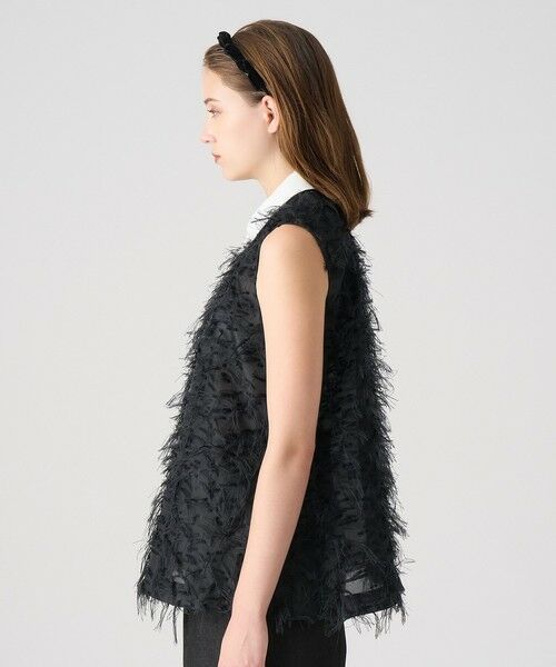 ANAYI / アナイ シャツ・ブラウス | 【セットアップ対応商品】フェザーカットジャガード ブラウス | 詳細13