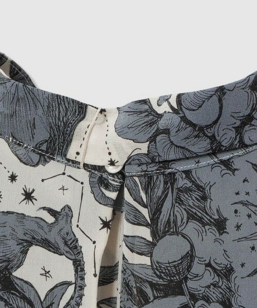 ANAYI / アナイ シャツ・ブラウス | コンスティレーションプリントボウタイブラウス | 詳細11