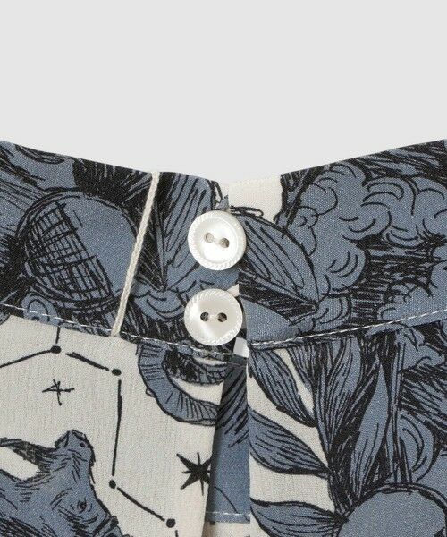 ANAYI / アナイ シャツ・ブラウス | コンスティレーションプリントボウタイブラウス | 詳細12