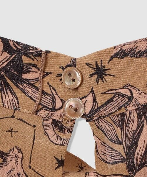ANAYI / アナイ シャツ・ブラウス | コンスティレーションプリントボウタイブラウス | 詳細22