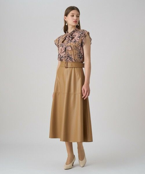 ANAYI / アナイ シャツ・ブラウス | コンスティレーションプリントボウタイブラウス | 詳細18