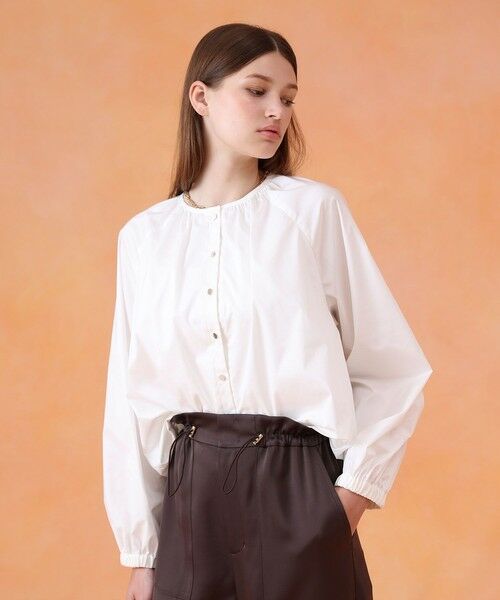 ANAYI / アナイ その他トップス | ブライトグログランブラウス | 詳細2