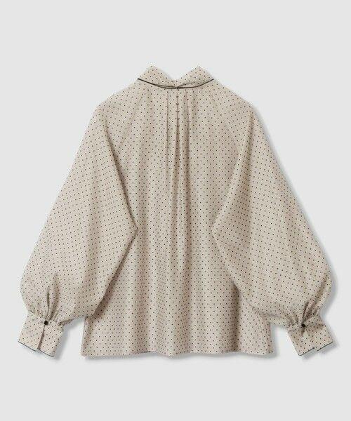 ANAYI / アナイ シャツ・ブラウス | ドットオーガンジーリボンブラウス | 詳細6