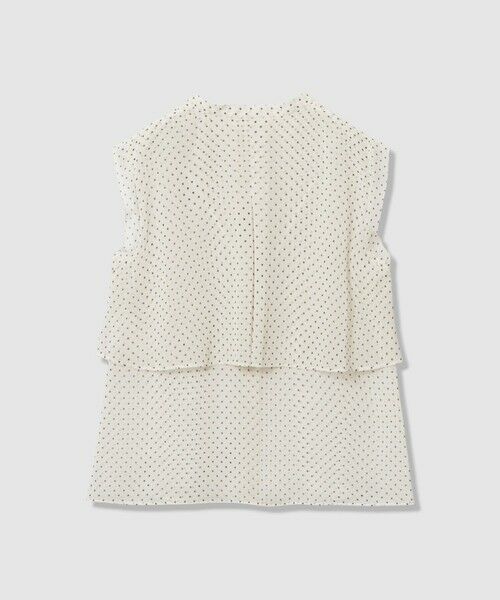 ANAYI / アナイ シャツ・ブラウス | ドットプリントシフォンノースリーブブラウス | 詳細5