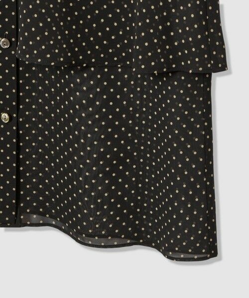 ANAYI / アナイ シャツ・ブラウス | ドットプリントシフォンノースリーブブラウス | 詳細17