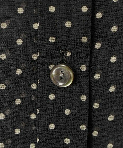 ANAYI / アナイ シャツ・ブラウス | ドットプリントシフォンノースリーブブラウス | 詳細18