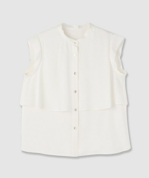 ANAYI / アナイ シャツ・ブラウス | バックサテンノースリーブブラウス | 詳細12