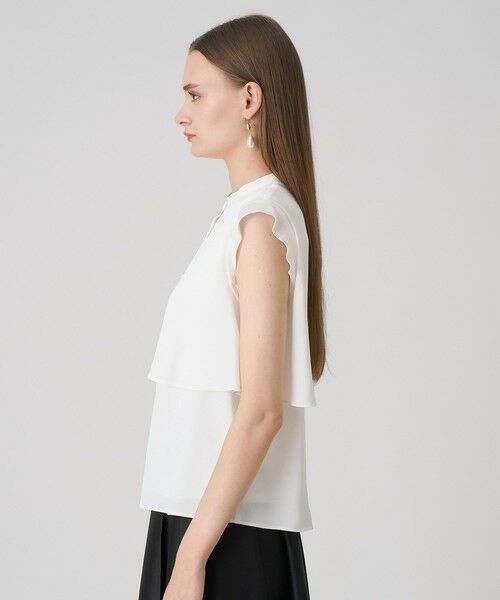 ANAYI / アナイ シャツ・ブラウス | バックサテンノースリーブブラウス | 詳細2