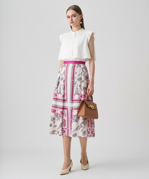 ANAYI / アナイ シャツ・ブラウス | バックサテンノースリーブブラウス | 詳細7