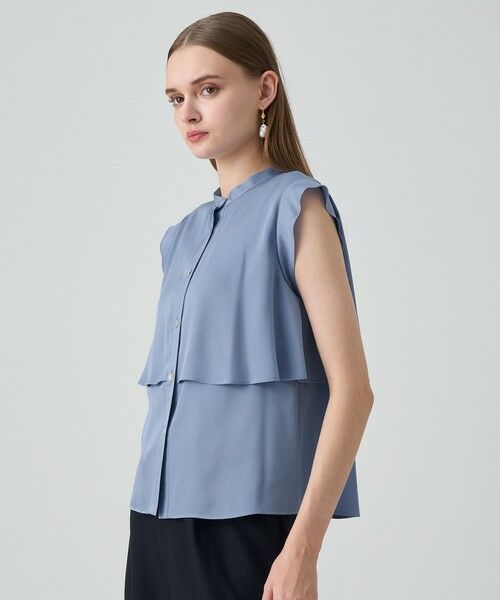 ANAYI / アナイ シャツ・ブラウス | バックサテンノースリーブブラウス | 詳細8