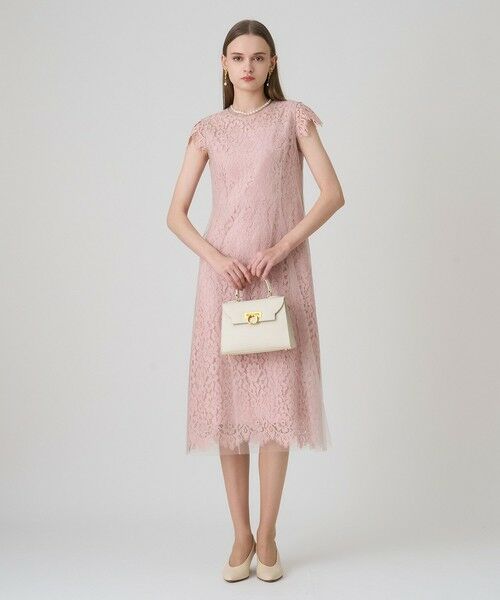 ANAYI / アナイ ドレス | リバーレースチュールAラインワンピース | 詳細4