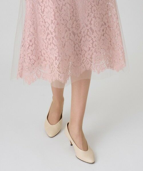 ANAYI / アナイ ドレス | リバーレースチュールAラインワンピース | 詳細2